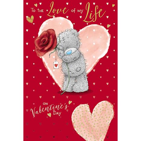Love of My Life Me to You Bear Valentine's Day Card £3.59
